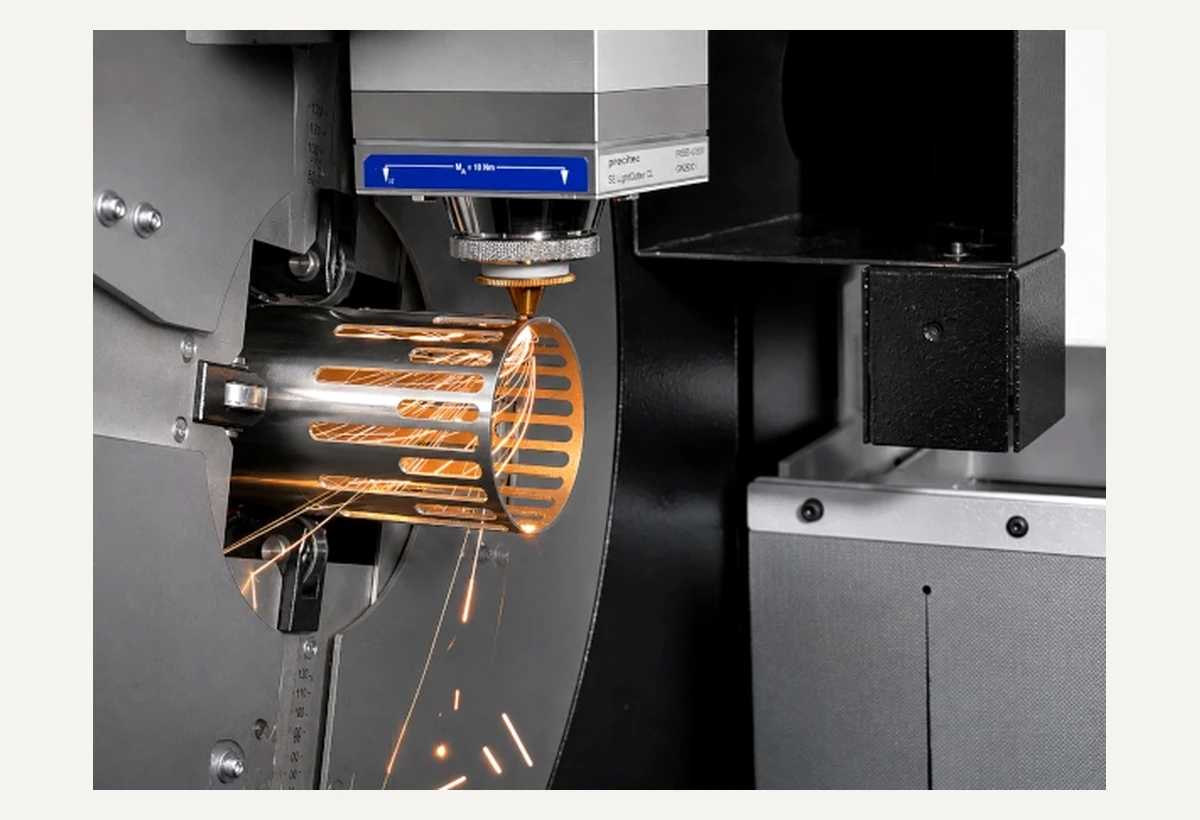 Taglio laser tubo
